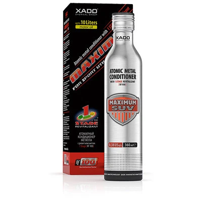 XADO Engine Oil Additive 1 Stage Maximum SUV Engine Wear Protection & Repair  - Image 1 of 4