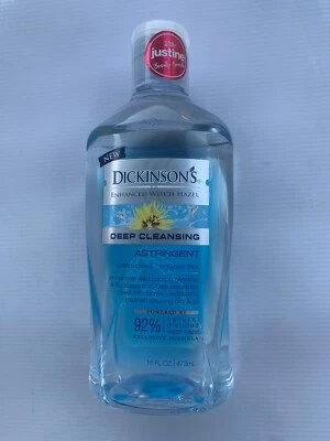 Dickinson's Enhanced Witch Hazel - вяжущий для глубокого очищения 16 жидких унций - Изображение 1 из 4