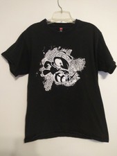 Men's Black Sz Medium Tagless Discraft T Shirt Hornet Disc Golf Tee