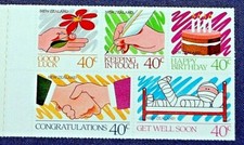 New Zealand Booklet Sc 902a 5/40¢ Kiwi~1988~Mint Never Hinged/Og Vfine