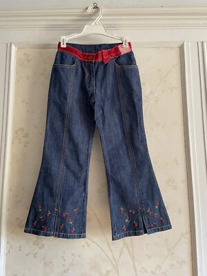 Pantalones de mezclilla para niñas Gymboree Cherry Pie 5 5T nuevos con etiquetas Foto 1 de 4