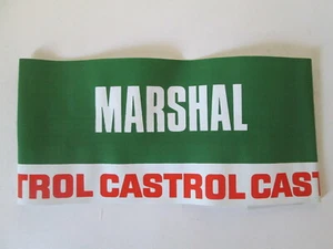 Castrol rally marshals armband . motorsport armband. rallysport - Picture 1 of 2