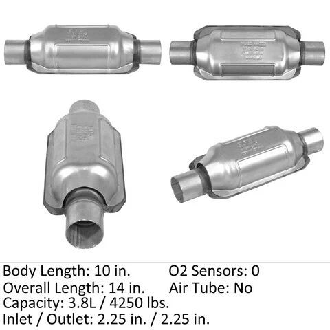 Convertidor catalítico oriental-universal P/N:70258 Foto 1 de 1