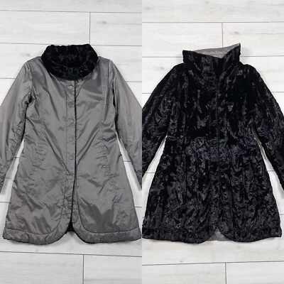 灰色双面夹克 ARMANI COLLEZIONI 尺寸 42 IT,M — 第 1/4 张图片