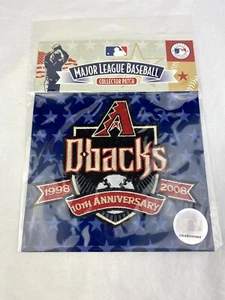 Arizona Diamondbacks 10th Anniversary Jersey Patch White Version 2008 Dbacks MLB - Picture 1 of 4
