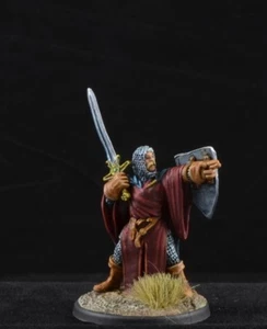 Paladino dipinto con spada di Reaper Miniatures D&D guerriero maschio - Foto 1 di 4