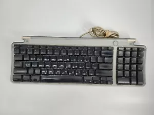 Apple Vintage 1999 Blue Wired USB Keyboard iMac M2452 - Tested Working Great! - Picture 1 of 9