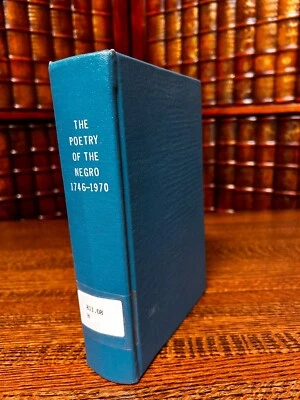 The Poetry of the Negro, 1746-1970, Langston Hughes; Arna Bontemps, Hardcover Foto 1 de 3