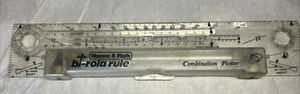 Weems & Plath Bi-Rola Rule Combination Plotter - Picture 1 of 8