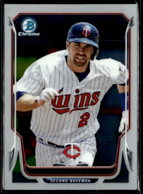 2014 Bowman Chrome #203 Brian Dozier Twins - Image 1 of 2