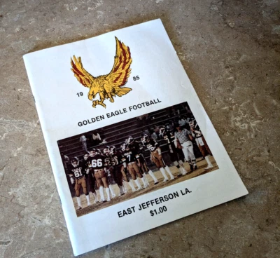 Niceville, Florida  GOLDEN EAGLE FOOTBALL 1985 Program - FAST SHIPPING - Image 1 of 3