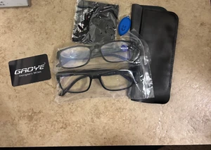 NUEVO 2 pares de gafas de lectura hombre/mujer, anteojos, lectores de luz azul +1,75 - Imagen 1 de 6