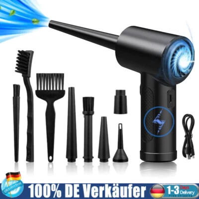 2 in 1 Dust-Blower mit 3-Geschwindigkeit & PC-Cleaner Set | Air Duster 110000RPM - Bild 1 von 4
