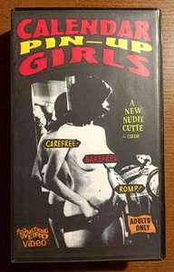 Calendar Pin-Up Girls (1965) - Something Weird Video, 1993 VHS Tape NTSC - Picture 1 of 4