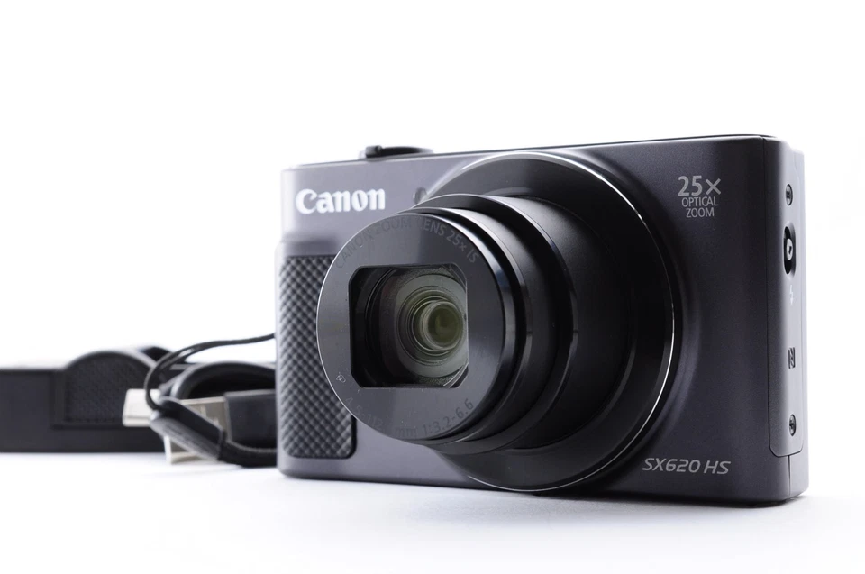 Canon PowerShot SX620 HS Black Excellent+5 20.2MP  Digital Y3297 - Image 1 of 4