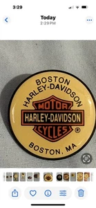 Harley Davidson Pin Boston Ma Vintage - Bild 1 von 2