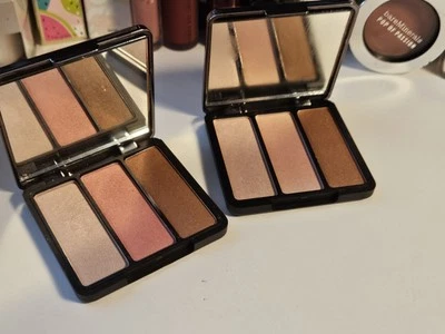 Eve Pearl Blush Trio Bronzing Highlighter 3 Radiant Shades 0.32oz (LOT OF 2) - Image 1 of 4