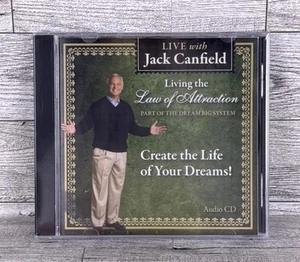 LIVE With Jack Canfield - Living The Law Of Attraction Audio CD New Sealed - Imagen 1 de 5