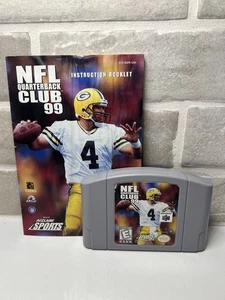NFL Quarterback Club 2000 Cartridge & Manual - Nintendo 64, N64 - Picture 1 of 7