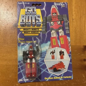 VINTAGE 1980S TONKA GOBOTS FITOR ENEMY ROBOT #03 MINT ON CARD - Picture 1 of 11