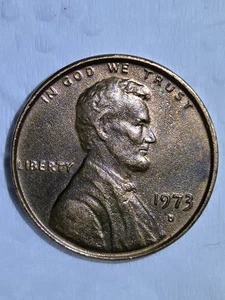 1973-D US Lincoln Memorial Cent zirkuliert und nicht bewertet. Kostenloser Versand - Bild 1 von 8