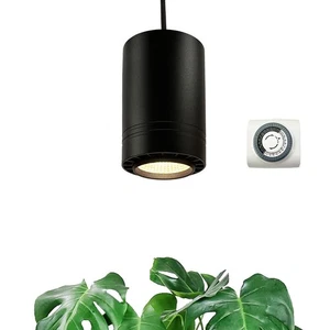 Luz de Crecimiento Colgante 40W Grande, Espectro Completo Color Blanco Cálido, con Temporizador, Plu... - Imagen 1 de 6