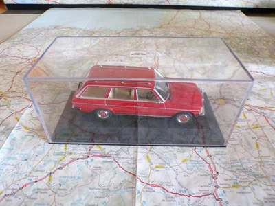 MERCEDES 200 T Break rouge Ancienne MINICHAMPS 1/43 en Boite - Photo 1/4