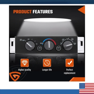 Módulo de control de clima de calefacción de aire acondicionado apto para Chevrolet GMC C1500 K1500 1996-2000 Foto 1 de 4