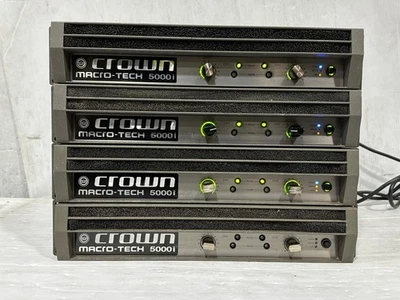 Amplificador de potência Crown Macro-Tech Ma 5000i 2Ch 2500W #159 (um) Trueheartsound - Imagem 1 de 4