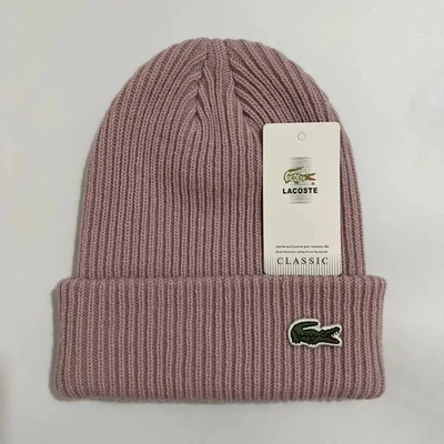 Gorro de punto Lacoste para mujer y hombre cálido invierno esquí calavera gorra (libre de servicio) Foto 1 de 4