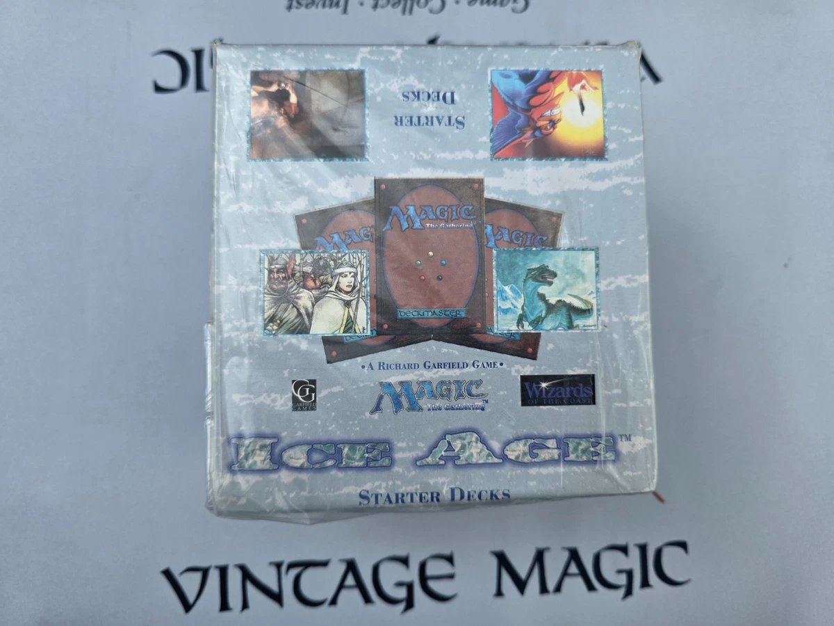 Magic: The Gathering Ice Age Sealed Collectible Card Game Boxes