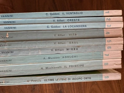 Classici Italiani Vannini 1-9 - Immagine 1 di 4