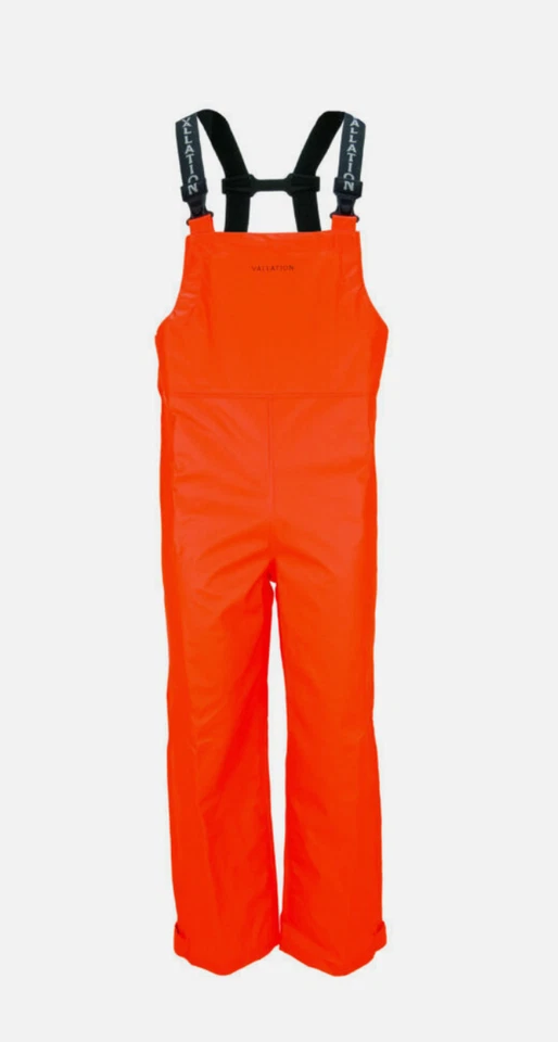 Pantalones con tirantes Vallation Outerwear Ocean Rein para hombre NUEVO grandes naranja Foto 1 de 1