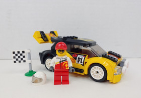 LEGO Rally Car 60113 CITY Race 100% Complete READ