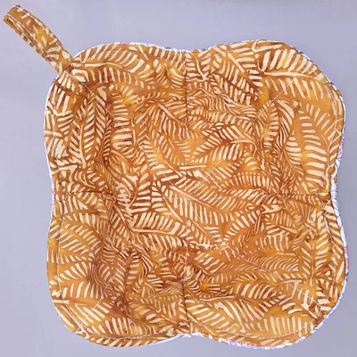 Cuenco de microondas abstracto acogedor, reversible soporte para tazón de sopa con lazo colgante Foto 1 de 4