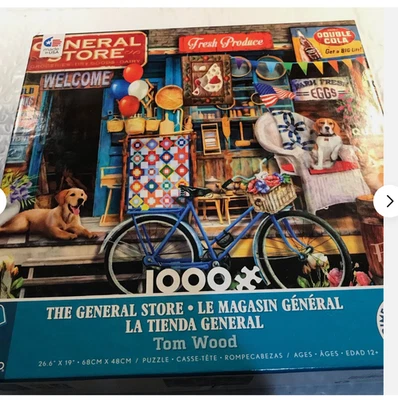CEACO PUZZLES Tom Wood  The General Store 1000 pieces - Image 1 of 4