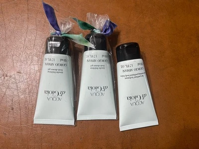Gel de ducha fresco Giorgio Armani Acqua Di Gioia 1,7 fl. oz/50 ml 3 piezas Foto 1 de 2