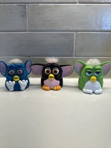 1998 McDonald’s Happy Meal Toy Furby, Eek Sound, Eyes/ears Move, Eyelids Move - Picture 1 of 12