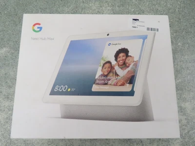 Pantalla Smart Home Google Nest Hub Max 10" - Blanco Tiza - H2A - Usada Foto 1 de 4