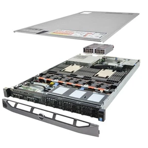 Dell PowerEdge R630 Server 2x E5-2620v3 2.40Ghz 12-Core 96GB RAM 8x Caddies - Photo 1/5