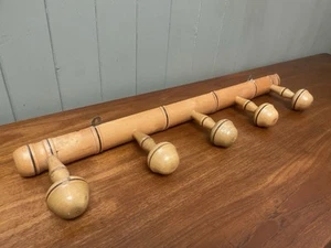 Midcentury French Faux Bamboo Coat Rack - Picture 1 of 8