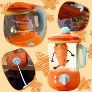 2024 Carrot Juicer Doll Fun Drawstring Spinning Plush Toy Creative Doll Gift - Picture 1 of 11