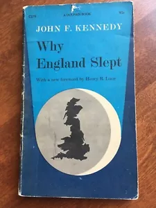 Warum England schlief von John F. Kennedy 1962 Delfinbücher Ausgabe Taschenbuch selten - Bild 1 von 3