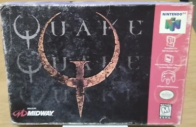 Quake - Nintendo 64 N64 - Midway Completo CIB Foto 1 de 4