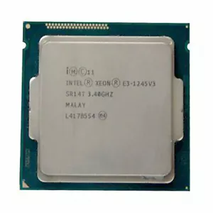 Intel Xeon E3-1245 V3 CPU 4-Core 3.4GHz 8M LGA 1150 SR14T 84W Processor - Picture 1 of 1