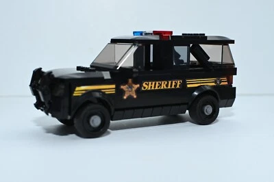 Custom Police Interceptor Ohio Deputy Sheriff Model Compatible with LEGO® Bricks - Image 1 of 2