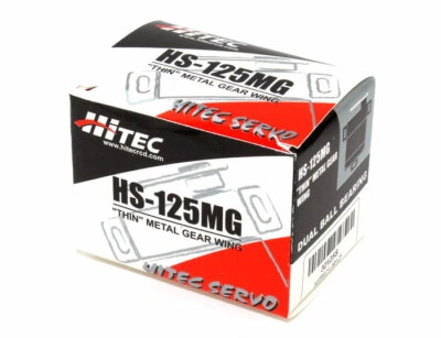 Hitec HS-125MG Slim Metal Gear Wing RC Airplane Glider Servo HS125MG / HS125-MG - Image 1 of 4
