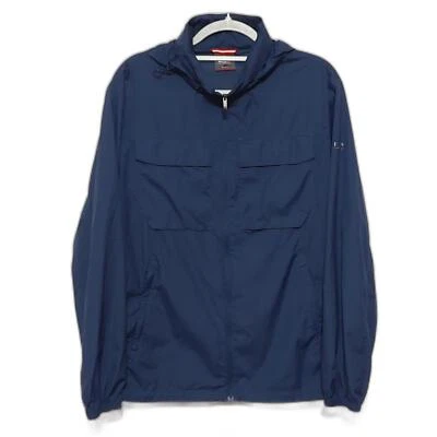 NORTHLAND PROFESSIONAL FULL ZIP BLUE LIGHTWEIGHT WINDBREAKER MENS LARGE - Image 1 of 4