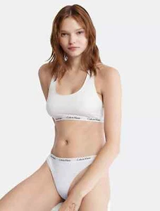 Perizoma Calvin Klein DONNA (LARGE) Giostra Cotone Nuovo con etichette D1617-100 - Foto 1 di 8