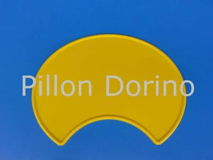 Tabella portanumero con scanso anteriore in plastica colore Giallo - Imagen 1 de 1
